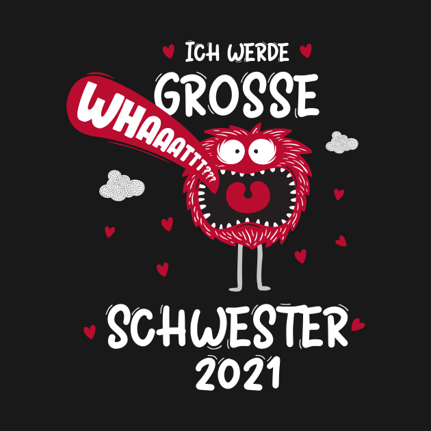 Großer Bruder 2021 lustiges Monster Schwangerschaft by alpmedia