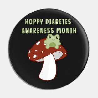 Hoppy Diabetes Awareness Month Pin