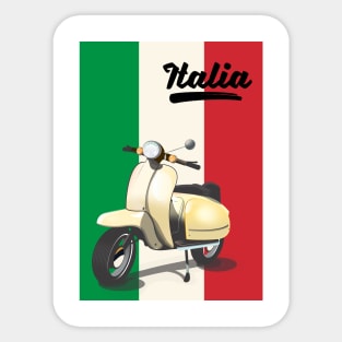 Scooter Sticker, Vespa Stickers, Italian Scooter Italy, Vintage Vespa  Stickers, Moped Stickers, Laptop Decal Italy, Scooter Stickers, Vespa 