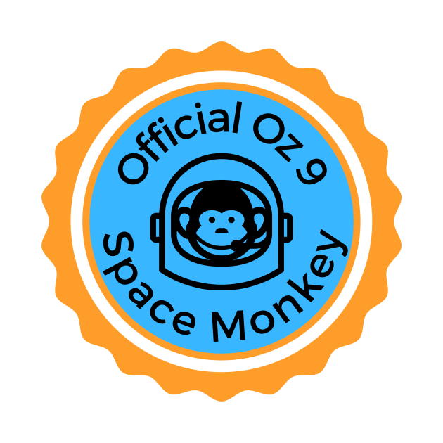 Official Oz 9 Space Monkey by Oz9