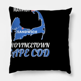 Manwich Provincetown Cape Cod Pillow