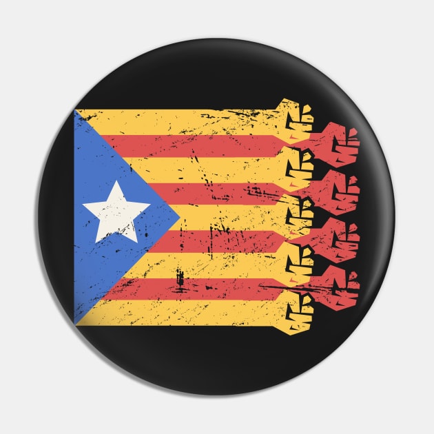 Independence For Catalonia / Catalunya Pin by MeatMan