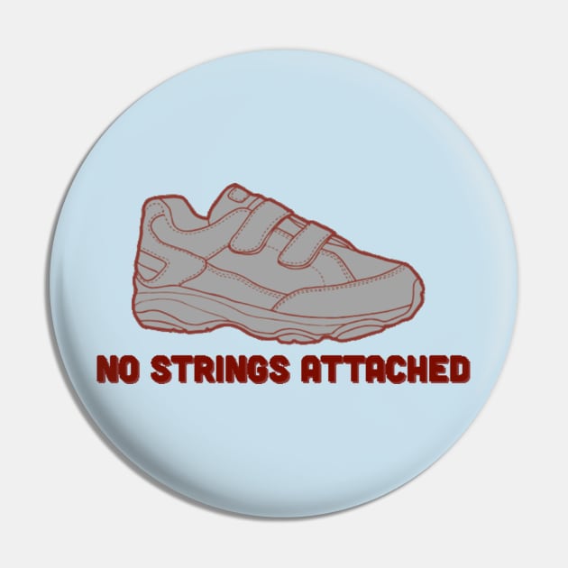 No Strings Attached Pin by FolkBloke