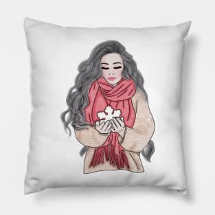 Snow Queen Pillow