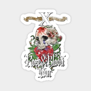 X - Rose & Blood Tour Magnet