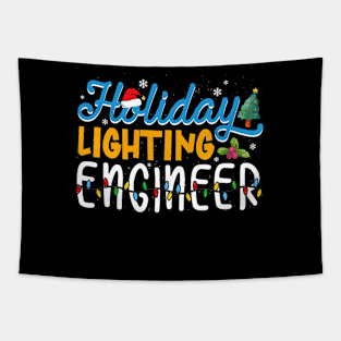 Holiday Lighting Engineer Christmas Light Mens T Shirt Tapestry