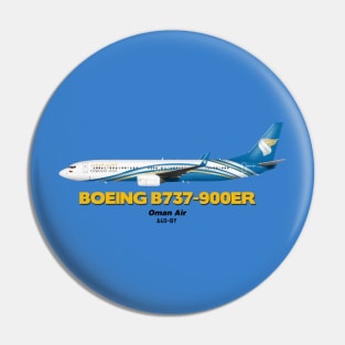 Boeing B737-900ER - Oman Air Pin