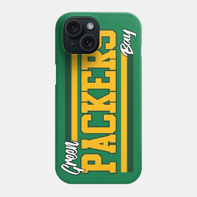 Green bay Packers Phone Case by FootballBum