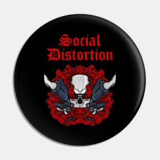 Social Distortion Hard Times and Nursery Rhymes Pin