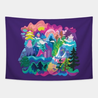 Nature landscape Tapestry