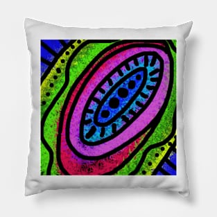 Funky Colored Bean Pillow