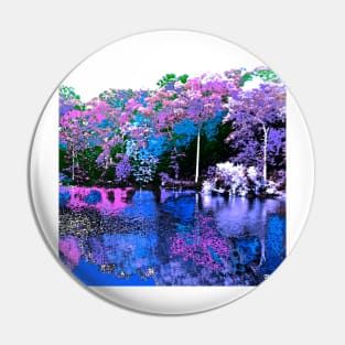 Spring Fantasy Forest Pin