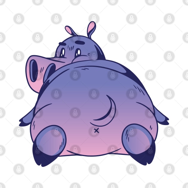 CARTOON HIPPO by LR_Collections