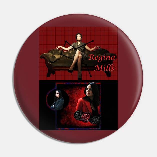 Regina Mills Design Pin by willow141