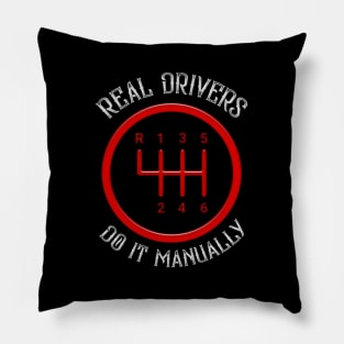 6-Speed Gearbox Real-Drivers Do It-ually Pillow