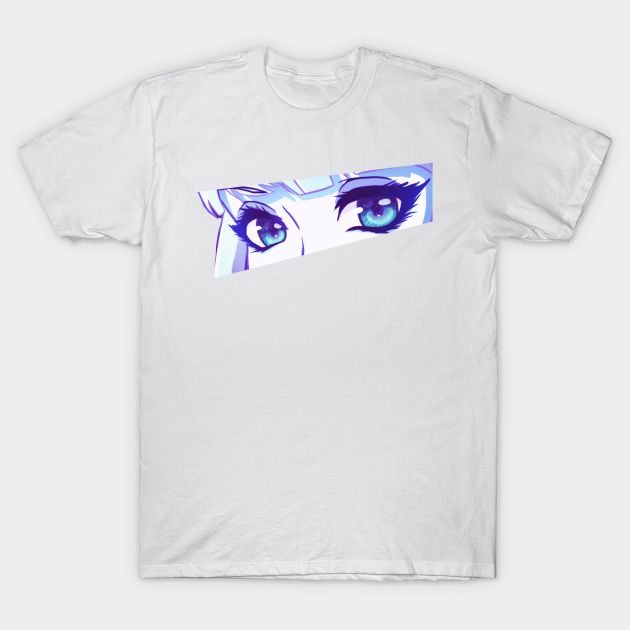 Anime Eyes (blue) - Anime - T-Shirt