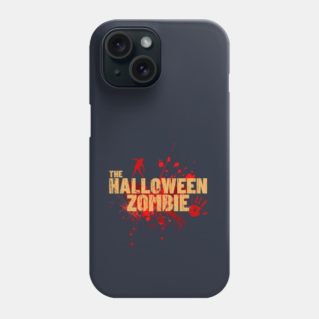 The Halloween Zombie Blood Phone Case by bert englefield 
