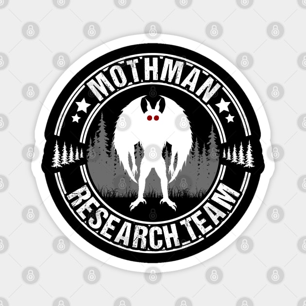 Mothman Research Team Magnet by Tesszero