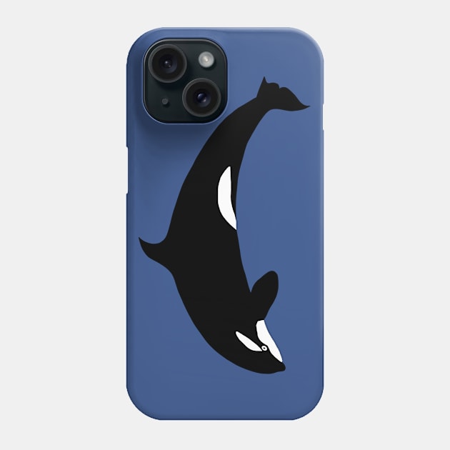 Orca jumping Phone Case by lorendowding