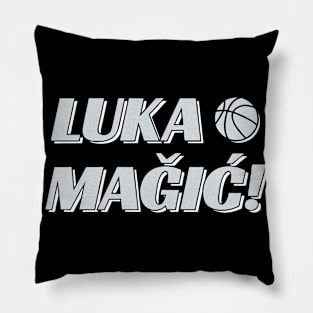 Dallas luka magic doncic Pillow