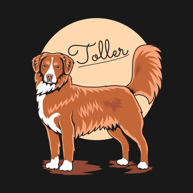 Toller Waiting For You by welovetollers