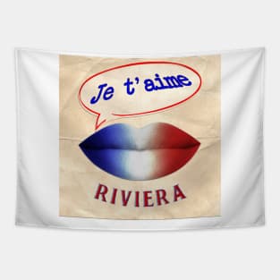 FRENCH KISS JETAIME RIVIERA Tapestry