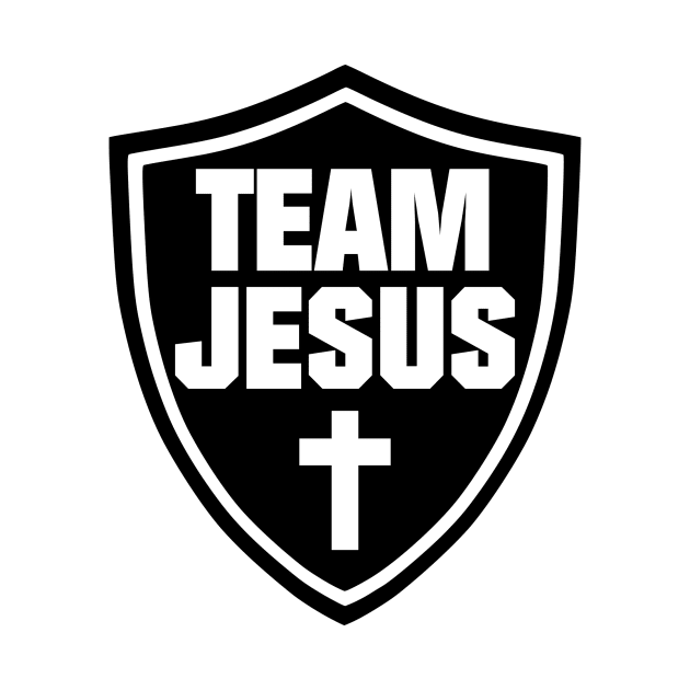 jesus - christ - team jesus - sign - religious - gift - cross by shirts.for.passions