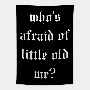 Who's Afraid Of Little Old Me? Tapestry