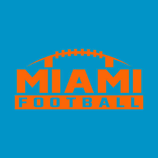 Miami Football by CasualGraphic