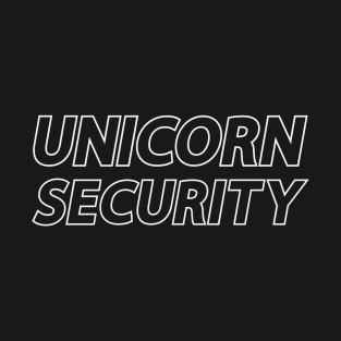 Unicorn Security Gift T-Shirt