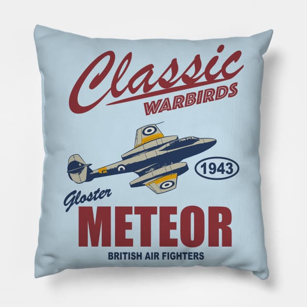 Gloster Meteor Pillow by TCP