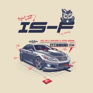 JDM - Lex IS F II - CarCorner T-Shirt