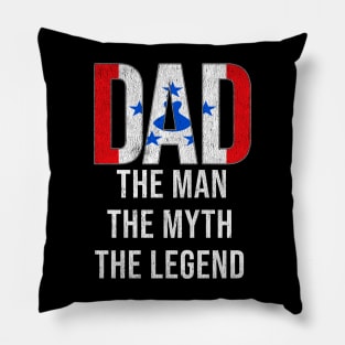 Austral Islander Dad The Man The Myth The Legend - Gift for Austral Islander Dad With Roots From Austral Islander Pillow