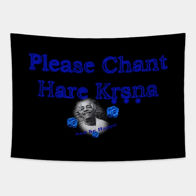 Please Chant HARE KRSNA! Tapestry by Nitai_Gaura