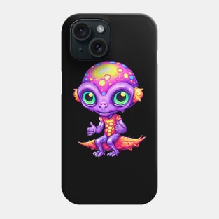 Good Job Purple Alien Phone Case