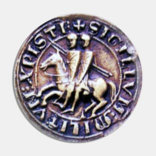 SEAL OF THE KNIGHTS TEMPLAR Pin