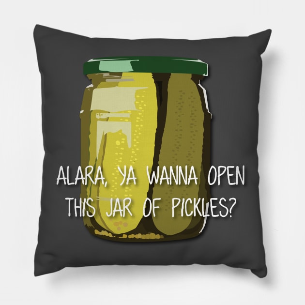 The Orville - Pickles Pillow by jkwatson5