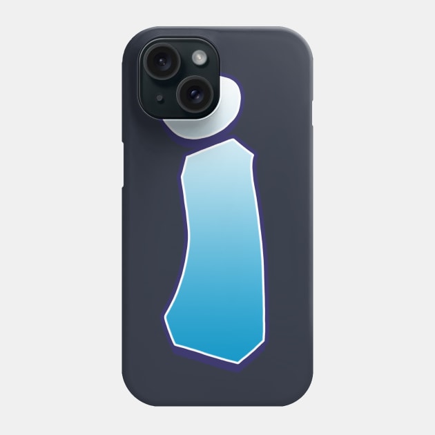 i - Blue Phone Case by Dmitri