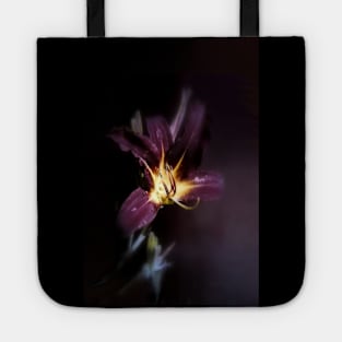 red magic day lilies 2 Tote