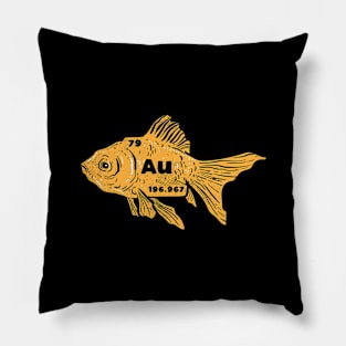 Periodic Table Element Goldfish Pillow