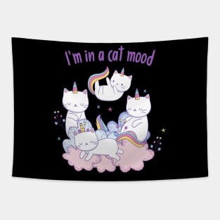 cat mood Tapestry