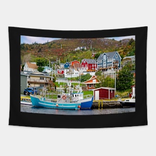 Petty Harbour Fishing Village Tapestry