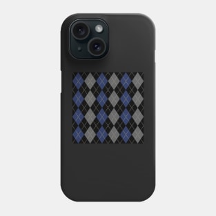 Raven Argyle Phone Case