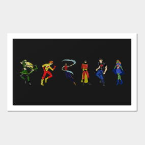 Young Justice Posters And Art Prints Teepublic