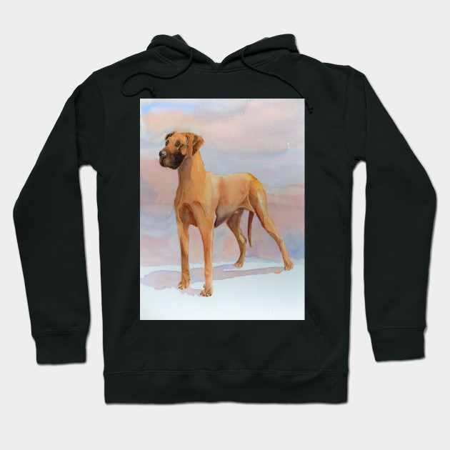 Great Dane Yellow Great Dane Hoodie Teepublic
