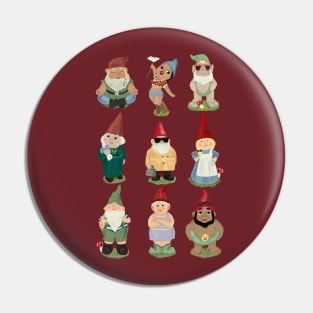 Garden Gnomes Pin