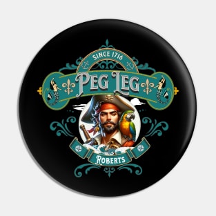 Peg Leg Roberts Pin