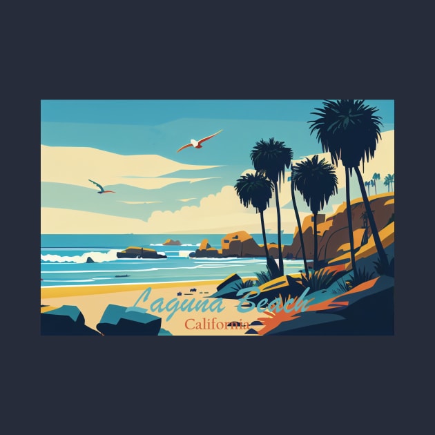 Laguna Beach, California by GreenMary Design