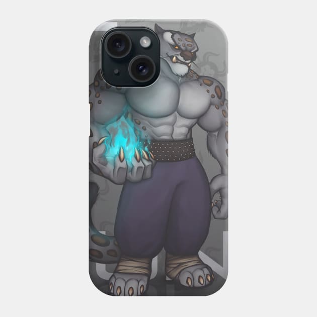 Tai Lung Phone Case by IIXBLACKLIONXII