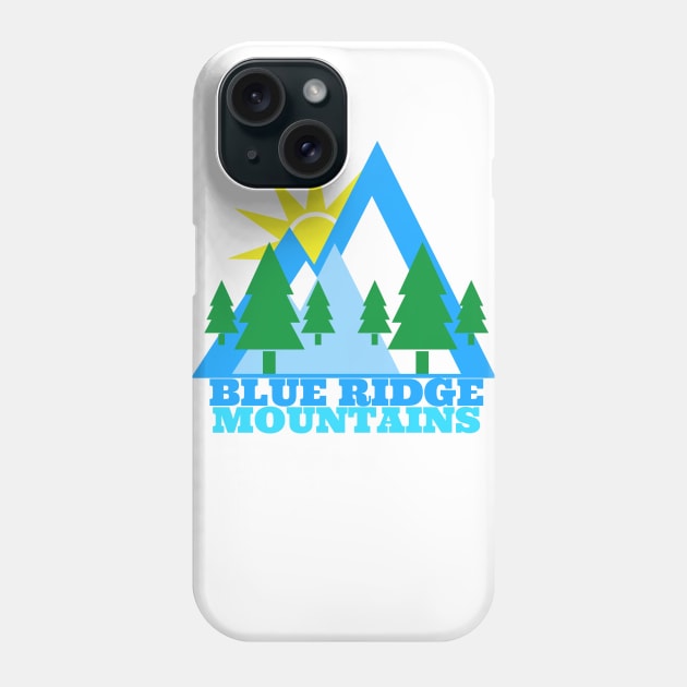 Blue Ridge Mountains Sunshine Love Phone Case by cricky